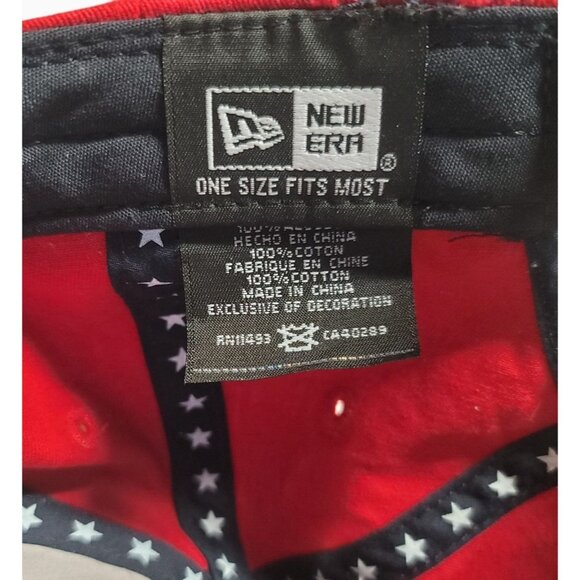 New Era MLB All-Star Game 2018 Red Adjustable Baseball Hat With Embroidered Star - Picture 3 of 8